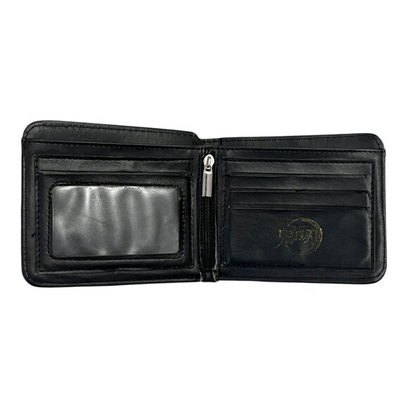 Demon Slayer Anime Wallet – Nezuko Kamado Pink Bifold with Zipper Pocket - Picture 5 of 7